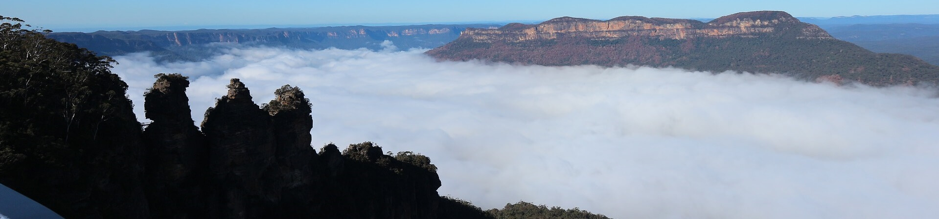 How do people stay safe in the Blue Mountains?